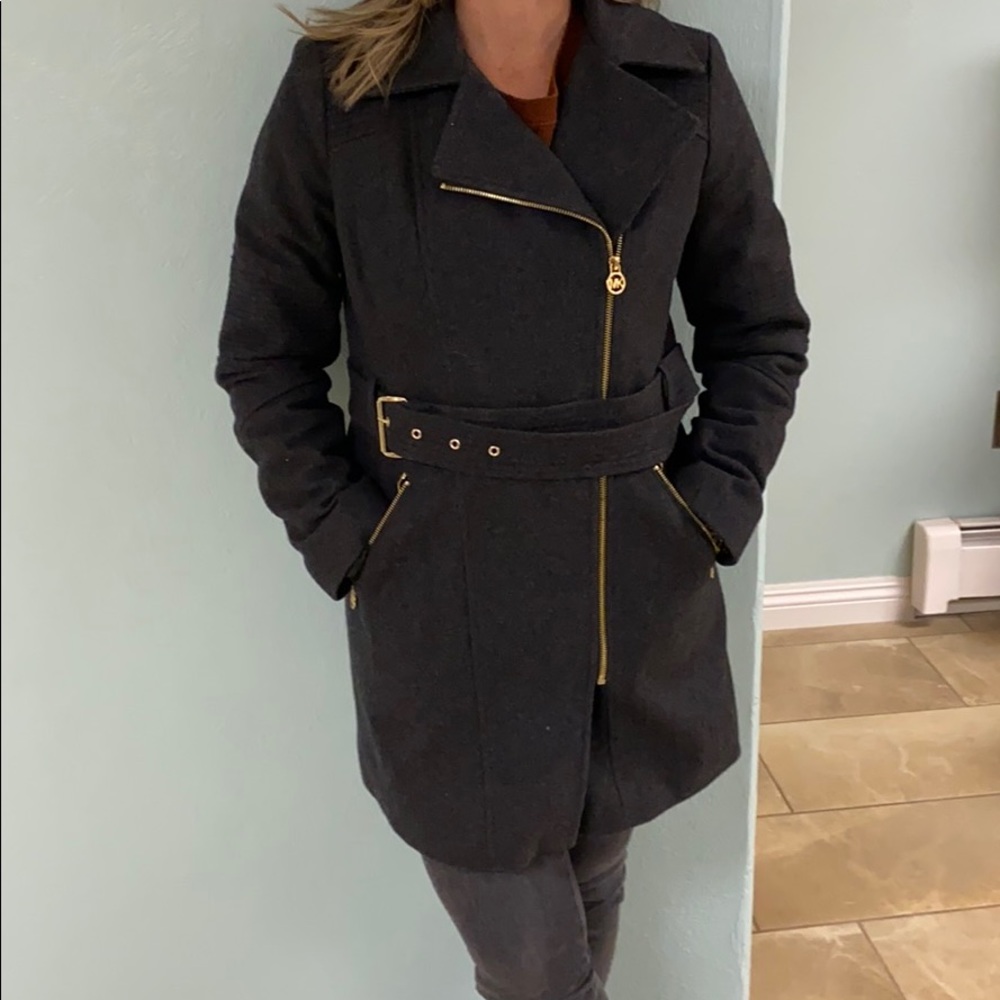 Michael Kors wool blend coat